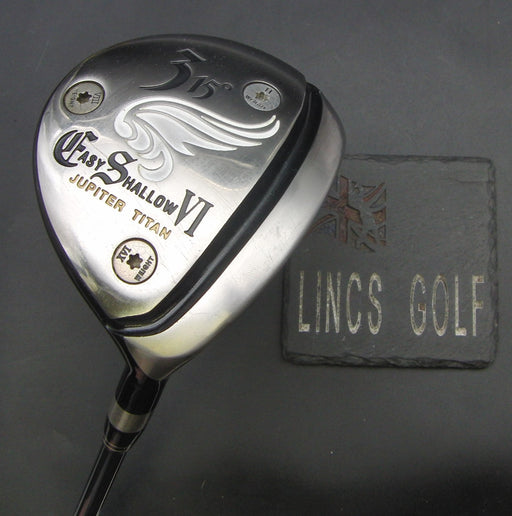 Jupiter Easy Shallow VI 15° 3 Wood Regular Graphite Shaft Iomic Grip