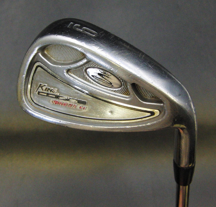 Cobra King Carbon CB 9 Iron Stiff Steel Shaft Golf Pride Grip