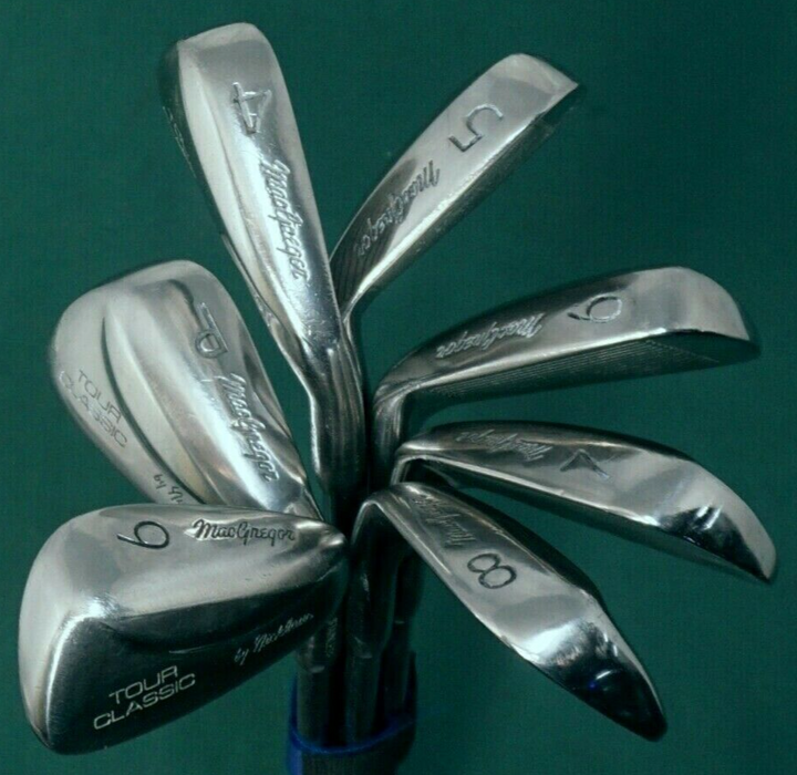 Set of 7 x MacGregor Tour Classic by Nicklaus Irons 4-PW Regular Steel Shafts