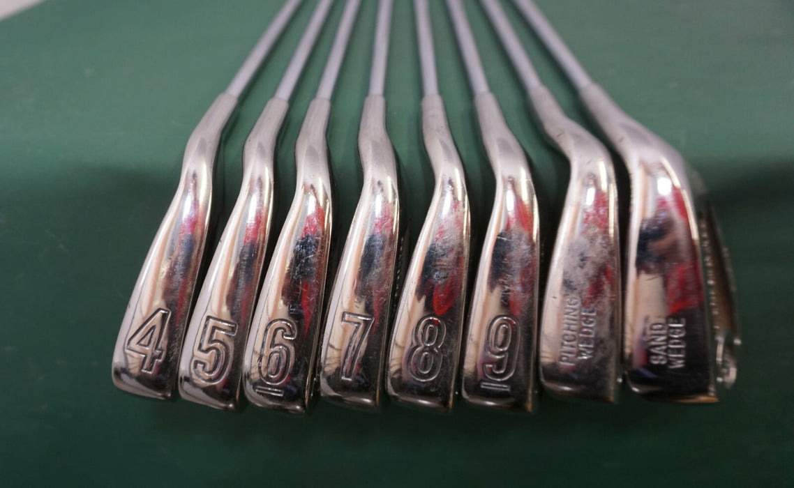 Vintage Ladies Set of 8 x Lady Craigton Stainless Irons 4-SW Ladies Steel Shaft