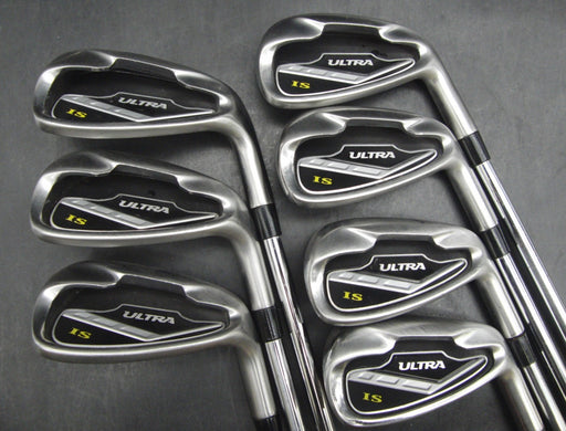 Set of 7x Wilson Ultra IS Irons 5-SW Stiff Steel Shafts Wilson Grips*