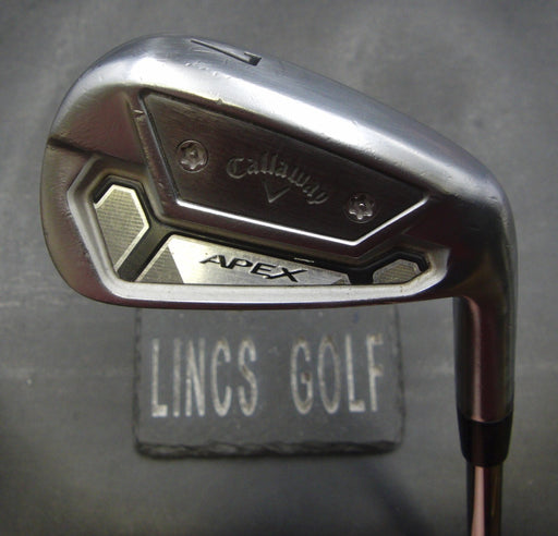 Callaway Apex TCB 7 Iron Extra Stiff Steel Shaft Golf Pride Grip