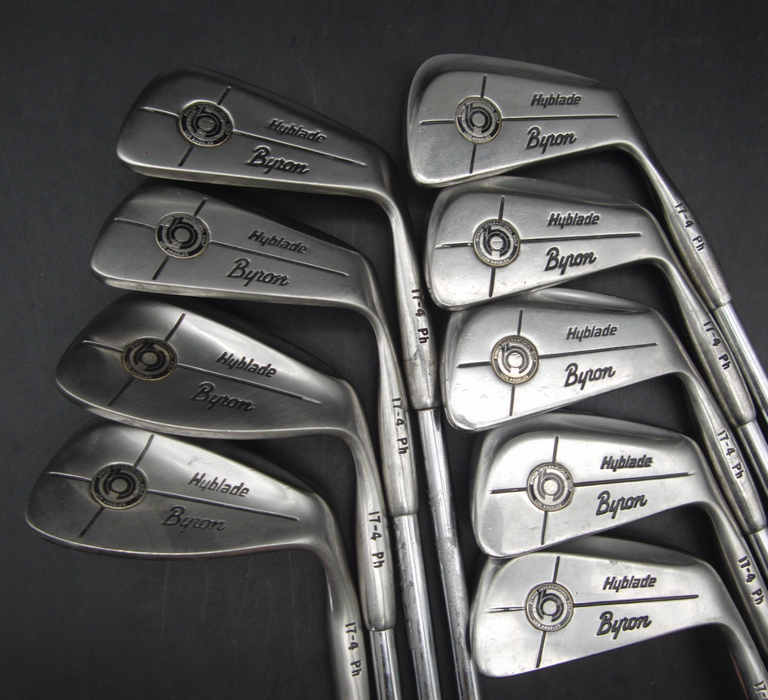 Set of Byron Hyblade 17-4 PH 3-SW + Driver + 3 Wood + 5 Wood + Putter