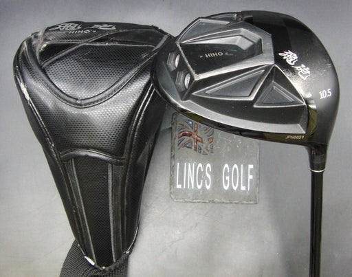 Lynx Flying Gun Hiho 10.5°Driver Regular Graphite Shaft GolfPride Grip & HiHo HC