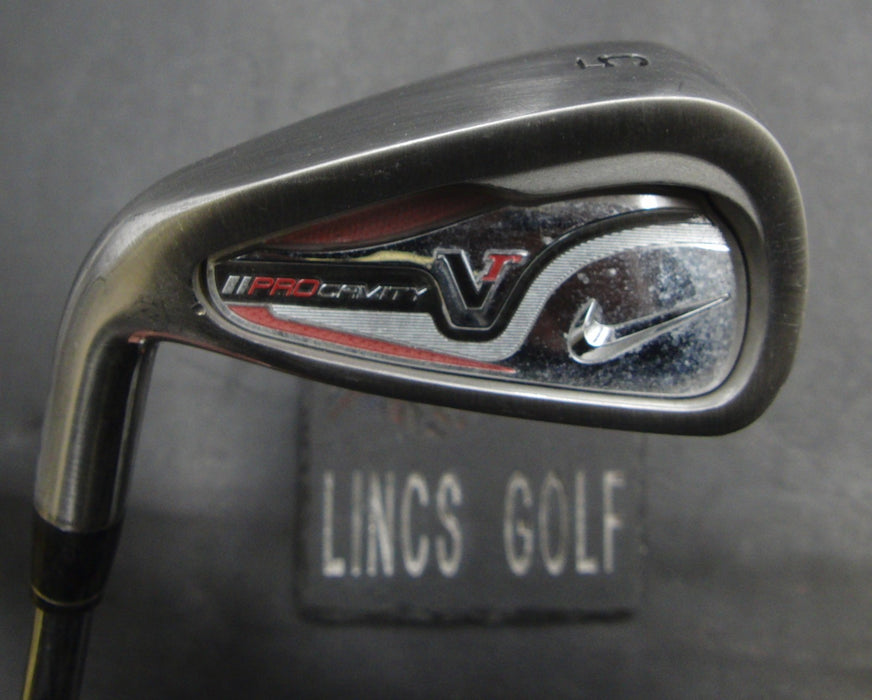 Left-Handed Nike VR II Pro Cavity 5 Iron Stiff Steel Shaft Nike Grip