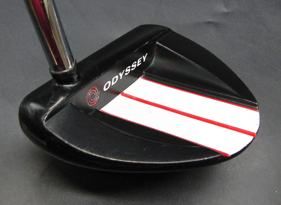 Odyssey White Rize V-Line 5 Putter 87cm Playing Length Steel Shaft Odyssey Grip