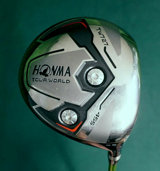Lightly Used Honma Tour World TW727 455 9.5° Driver Stiff Graphite Shaft