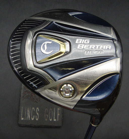 Callaway Big Bertha Beta 10.5° Driver Stiff Graphite Shaft Golf Pride Grip