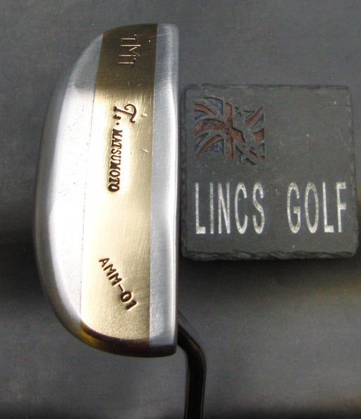 Vintage Ts. Matsumoto AMM-01 Putter 90cm Playing Length Steel Shaft Lamkin Grip