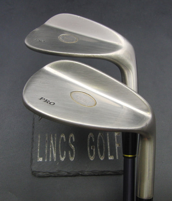 Set of 2 Mizuno T-Zoid Pro Gap+ Sand Wedges Regular Graphite Shafts*