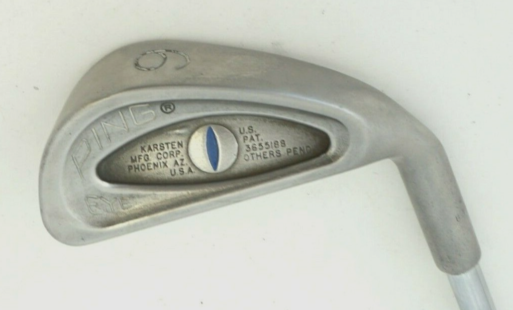 Ping Eye Blue Dot 6 Iron Regular Steel Shaft Golf Pride Grip