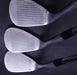 Set of 3 Rife SCS1 Wedges Regular Steel Shafts Champkey Grips