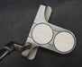 Odyssey White Steel 2 Ball Blade 2 Putter Steel Shaft 87cm Length Psyko Grip*