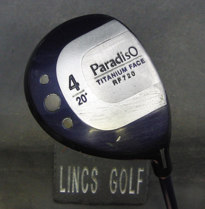 Bridgestone Paradiso RF720 20° 4 Wood Ladies Graphite Shaft Paradiso Grip