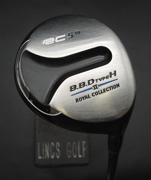 Royal Collection BBD II Type H 18° 5 Wood Regular Graphite Shaft