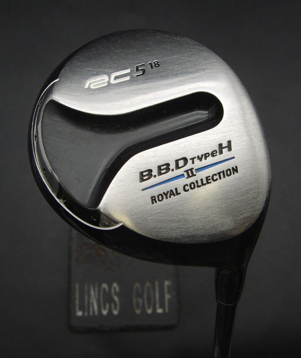 Royal Collection BBD II Type H 18° 5 Wood Regular Graphite Shaft