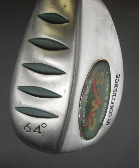 Confidence C.V.S. E-Z 64° Lob Wedge Regular Graphite Shaft with Grip