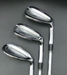 Set of 7 X Japanese PRGR Data 801 Forged Irons 5-SW Stiff Flex Steel Shafts