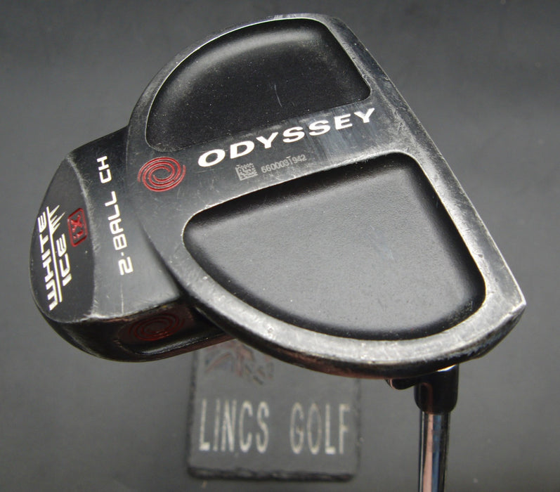 Odyssey White Ice iX 2-Ball CH Putter 86cm Length Steel Shaft Super Stroke Grip*