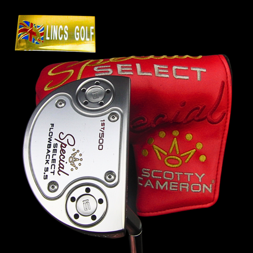 1st of 500 Scotty Cameron Select Flowback 5.5 Steel Putter 86cm