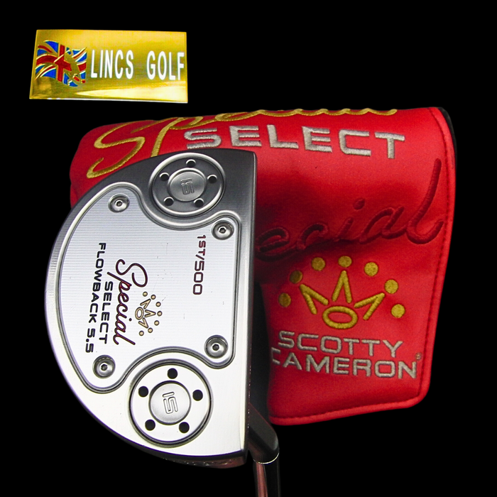 1st of 500 Scotty Cameron Select Flowback 5.5 Steel Putter 86cm