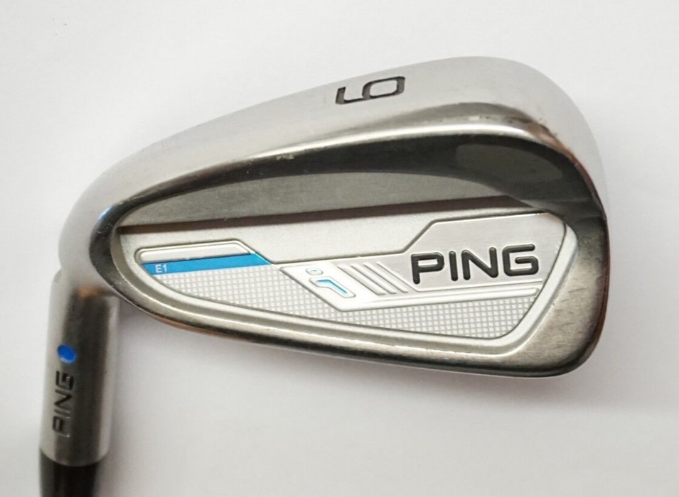 Left Handed Ping i Series E1 Blue Dot 6 Iron Rifle 6.0 Stiff Steel Shaft