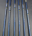 Set of 6x Spalding High Ball 5-PW Irons Regular Graphite Shafts Spalding Grips