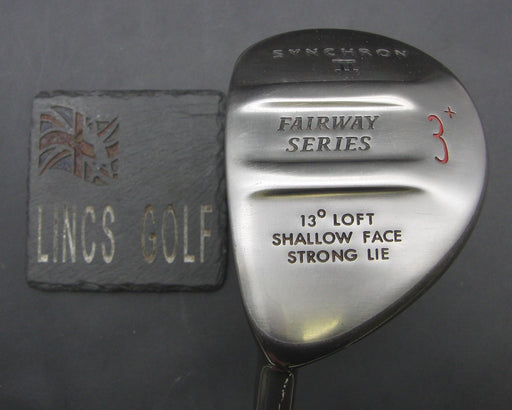 Left-Handed Synchron II Fairway Series 13° 3 Wood Extra Stiff Graphite Shaft