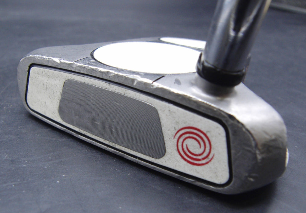 Odyssey White Steel 2-Ball Putter 86cm Length Steel Shaft Golf Pride Grip