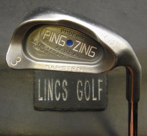 Ping Zing Karsten Blue Dot 3 Iron Stiff Steel Shaft With Grip