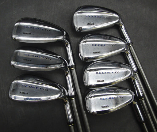 Set of 7x Yamaha Secret 01 Forged Irons 6-SW+AW Regular Graphite Shafts*