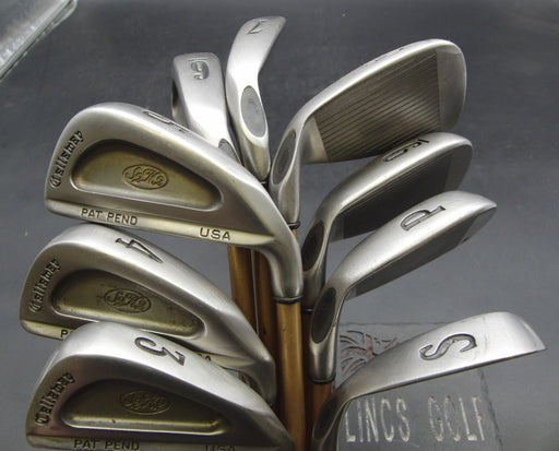 Set of 9x Callaway S2H2 Pat Pend Irons 3-SW Regular Graphite Shafts Ping Grips*