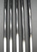 Set of 5x ExSole Irons 7-PW+AW Regular Graphite Shafts Black Grips*