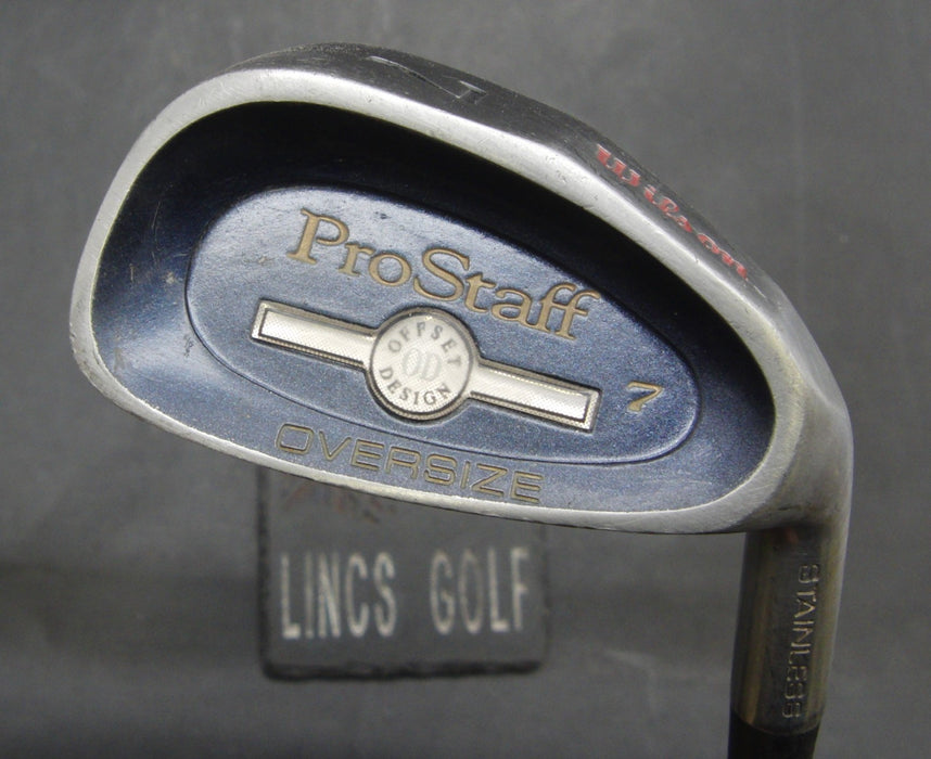 Wilson Prostaff Oversize 7 Iron Regular Steel Shaft Wilson Grip