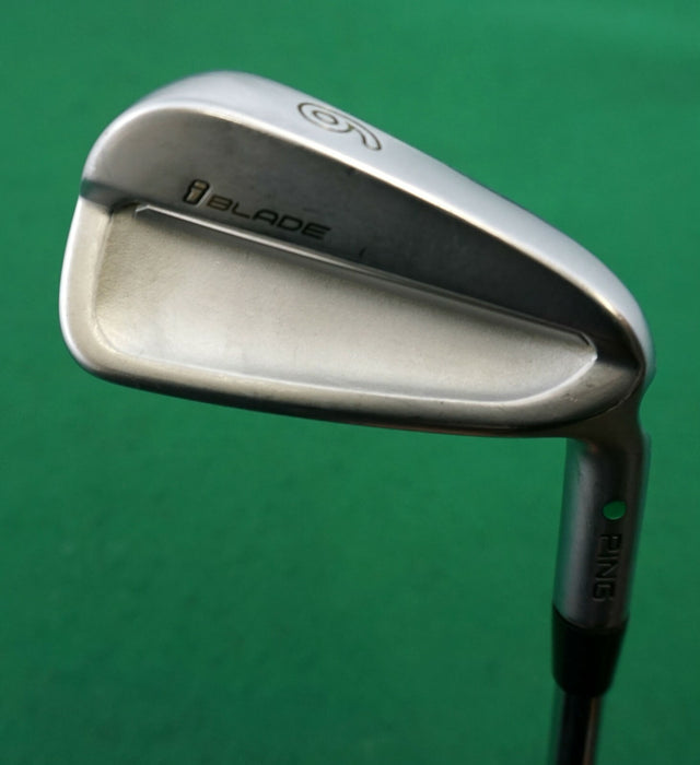 Ping iBlade Green Dot 6 Iron Nippon Stiff Steel Shaft Golf Pride Grip