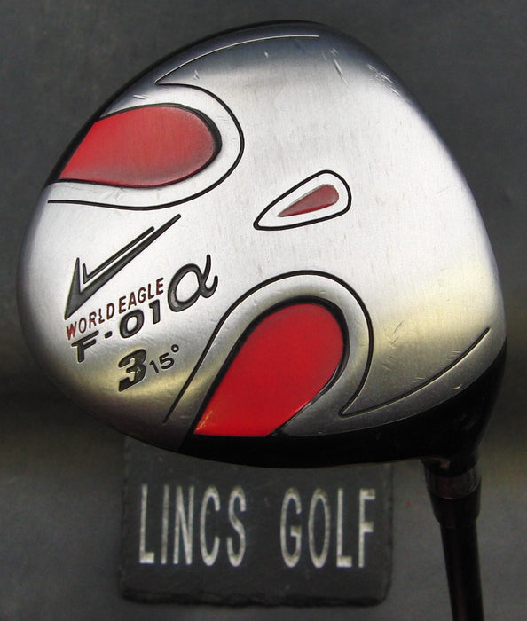 Japanese World Eagle F-01α 15° 3 Wood Regular Graphite Shaft World Eagle Grip