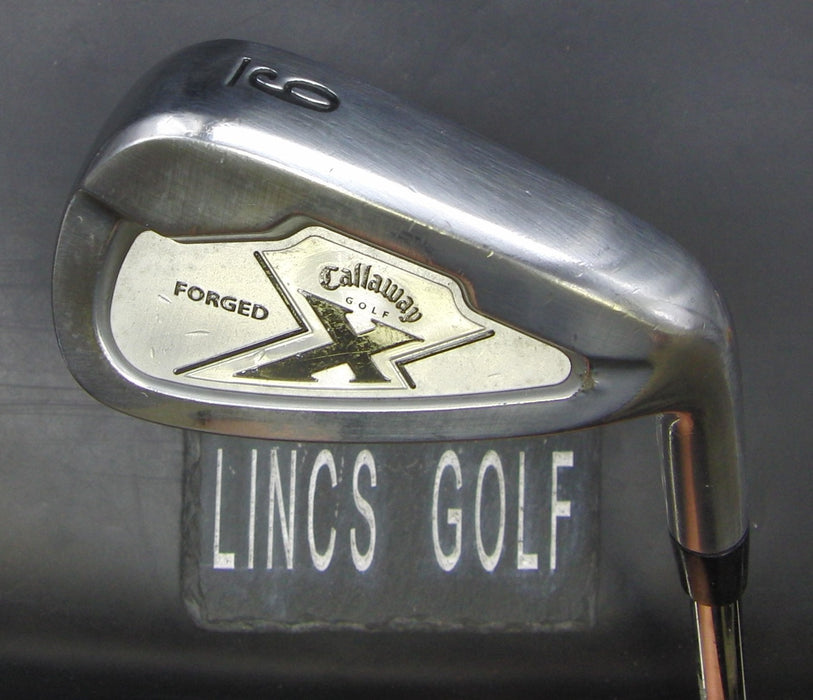 Callaway X Forged 2007 9 Iron Regular Steel Shaft Callaway Grip