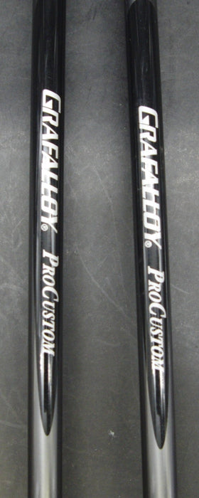 Set of 2 Acer XDS React 4+5 Hybrids Regular Graphite Shafts Royal Grips