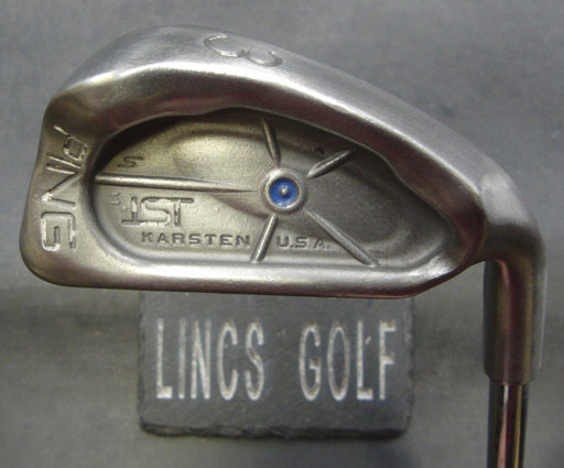 Ping ISI Karsten Blue Dot 3 Iron Stiff Steel Shaft Lamkin Grip
