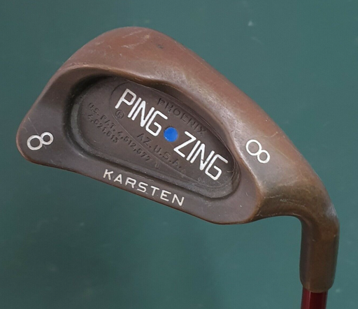 Ping Zing Beryllium Copper BeCu Blue Dot 8 Iron Regular Graphite Shaft