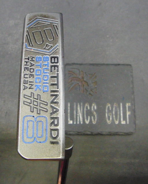 Bettinardi Studio Stock #8 Putter Steel Shaft 87.5cm Length Super Stroke Grip