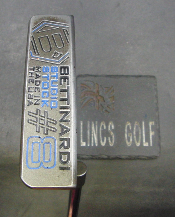 Bettinardi Studio Stock #8 Putter Steel Shaft 87.5cm Length Super Stroke Grip