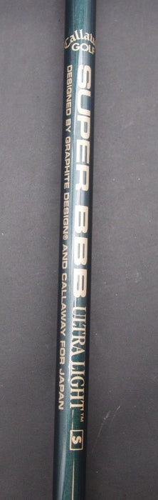 Callaway The Biggest Big Bertha 9° Driver Stiff Graphite Shaft Royal Grip