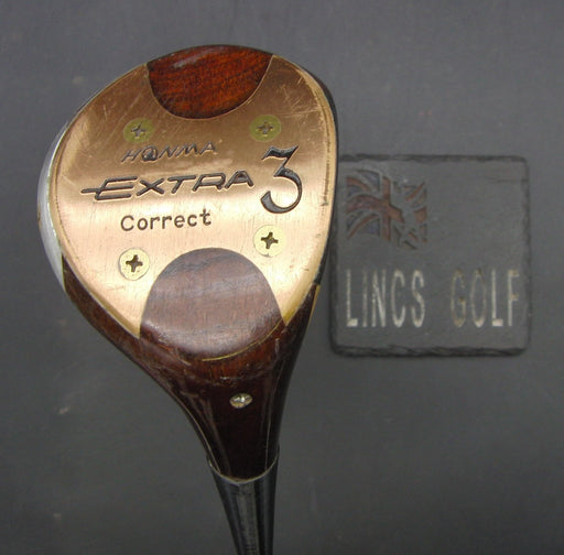 Honma Extra Correct 3 Wood Regular Steel Shaft Honma Grip