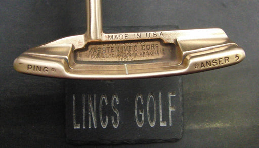 BeCu Ping Anser 5 Putter Graphite Shaft 87cm Length Westgolf Grip