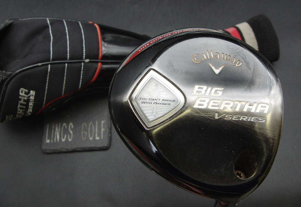 Callaway Big Bertha V Series 10.5° Driver Senior Graphite Shaft Lamkin Grip + HC