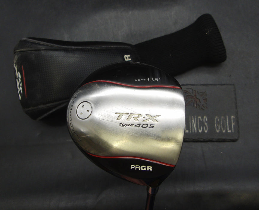 PRGR TR-X 405 Duo 11.5° Driver Regular Graphite Shaft PRGR Grip & PRGR HeadCover