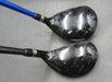 Set of 2 Silver T Diamond Steel 15° 3 Wood & 19° 3 Hybrid Regular Graphite