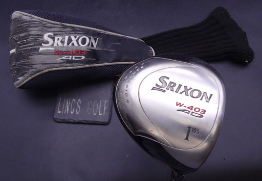 Srixon W-403 AD 10.5° Driver Stiff Graphite Shaft BW Grip & Srixon Head Cover