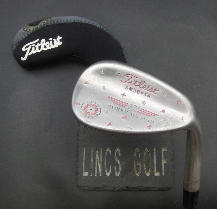 Titleist BV Vokey Design 56° Sand Wedge Regular Steel Shaft Golf Pride Grip + HC